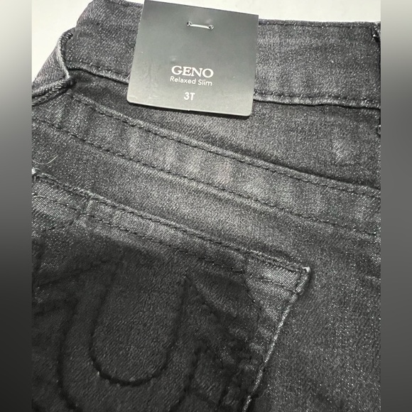 True Religion Geno Relaxed Slim Stretch Moto Jeans NWT - Picture 4 of 7